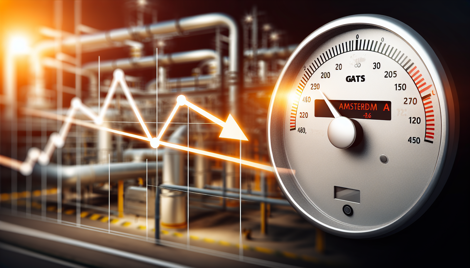 Gas Naturale TTF di Amsterdam: Prezzo in Lieve Ribasso a 31,44 Euro per MWh
