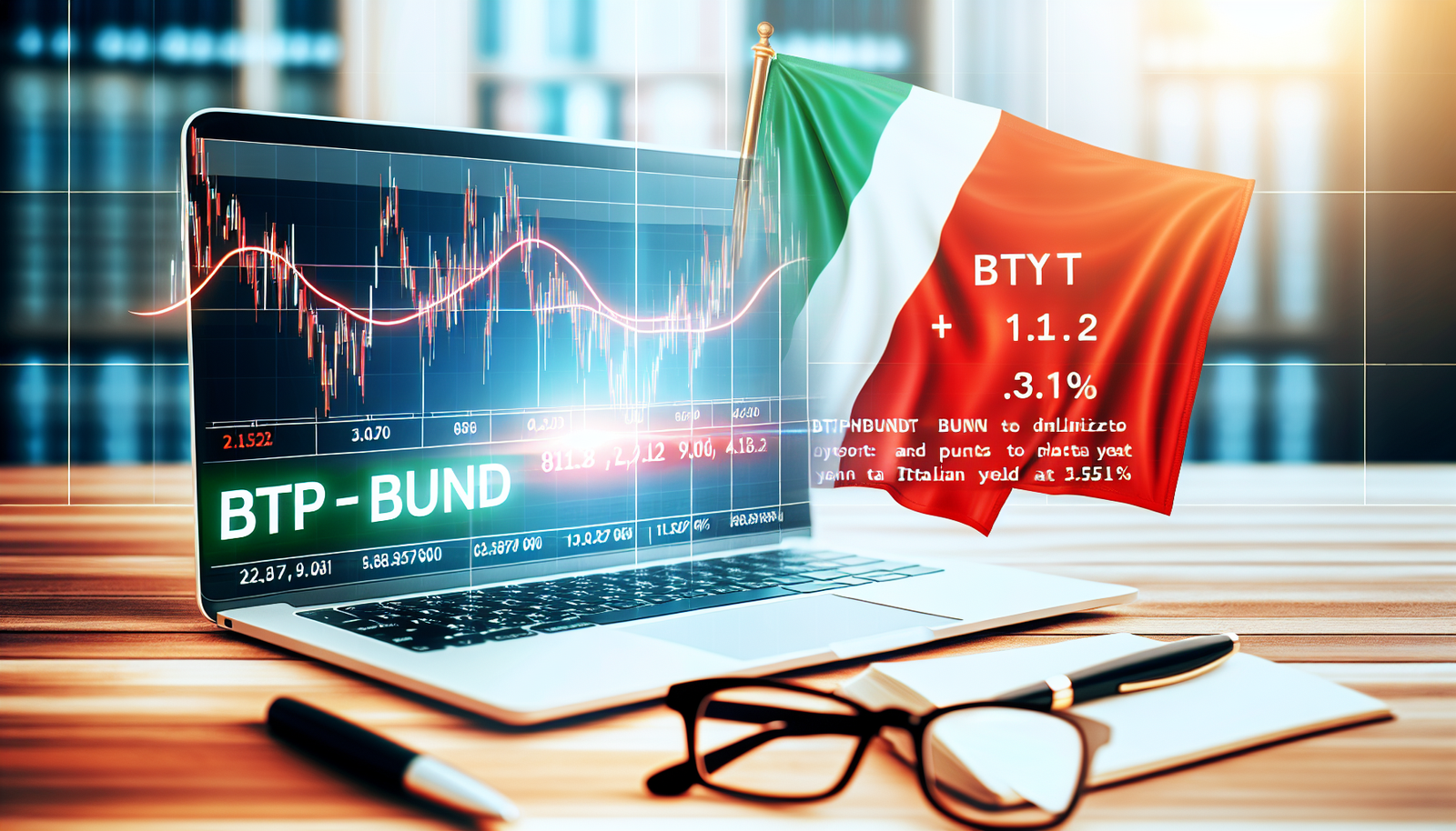 Spread BTP-Bund Scende a 81,2 Punti: Rendimento Italiano al 3,51%