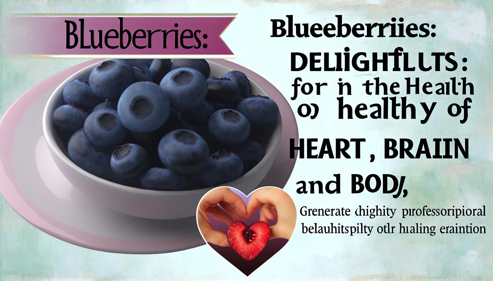 I Mirtilli: Deliziosi Alleati per la Salute di Cuore, Cervello e Corpo